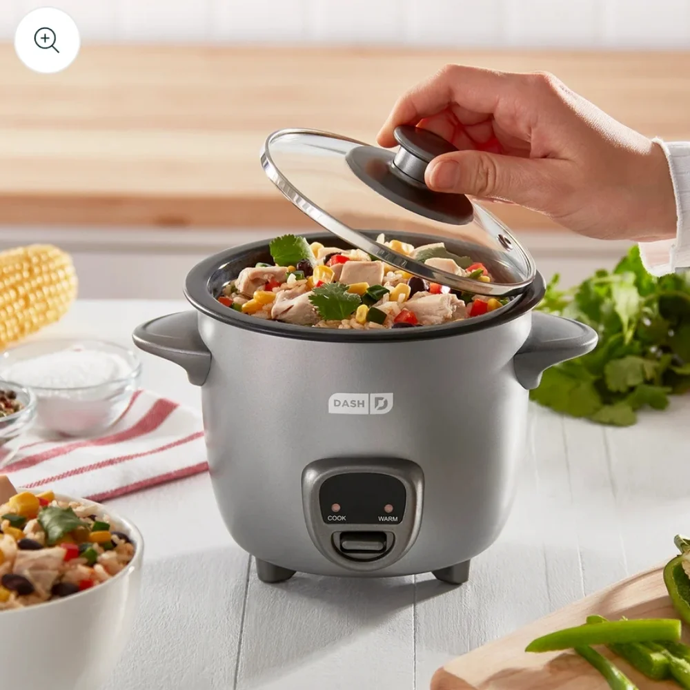 Dash Mini Rice Cooker GRAY - Picture 2 of 8
